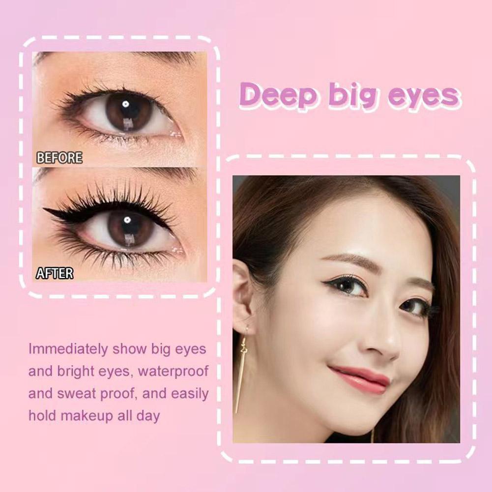 Bút Kẻ Mắt Hai Đầu Dạng Lỏng Không Thấm Nước Đậm Sắc Tố U0I5 P.TWO.P