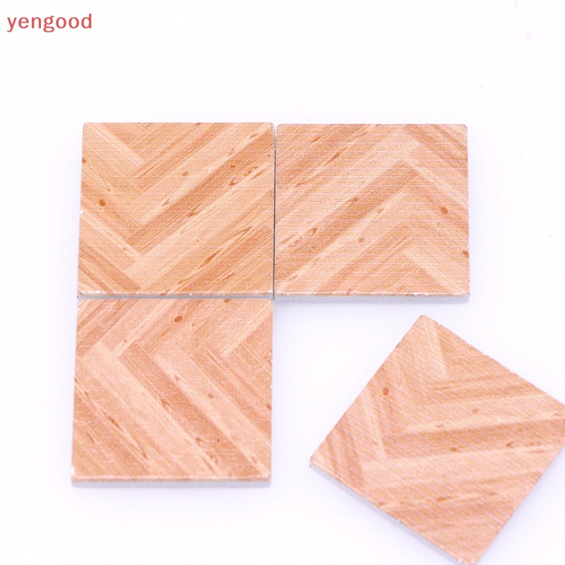 (YGD) Set 9 Tấm Thảm Lót Sàn Kẻ Sọc Ô Vuông Trang Trí Nhà Búp Bê / Phòng Ngủ / Phòng Khách