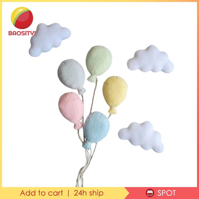 [Baosity1] Set 8 Đạo Cụ Chụp Ảnh Mềm Mại Cho Bé Sơ Sinh