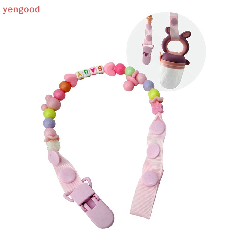 1 Dây Kẹp Núm Vú Giả Họa Tiết Hoạt Hình Có Thể Điều Chỉnh Cho Bé