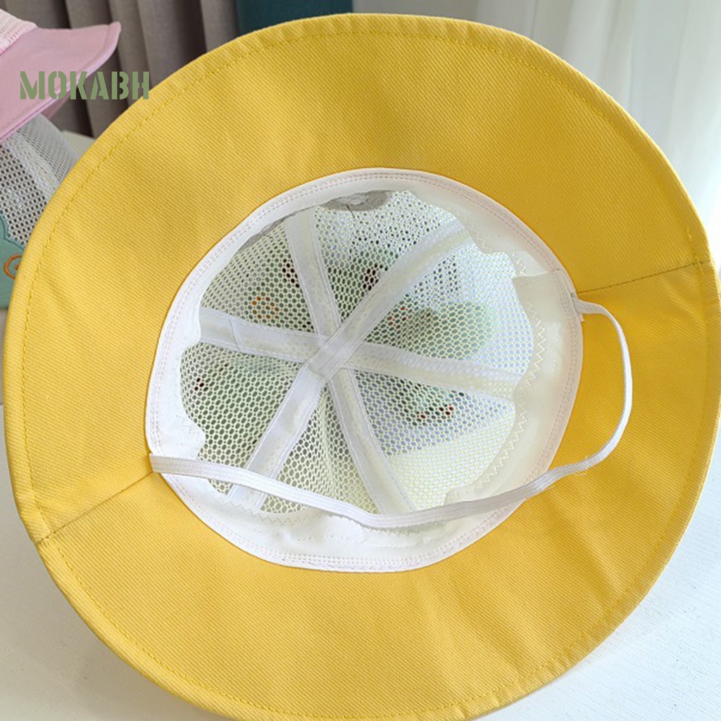 Nón Tai Bèo Họa Tiết Hoạt Hình Chống Tia UV Thoáng Khí Thời Trang Mùa Hè Cho Bé Trai Và Gái