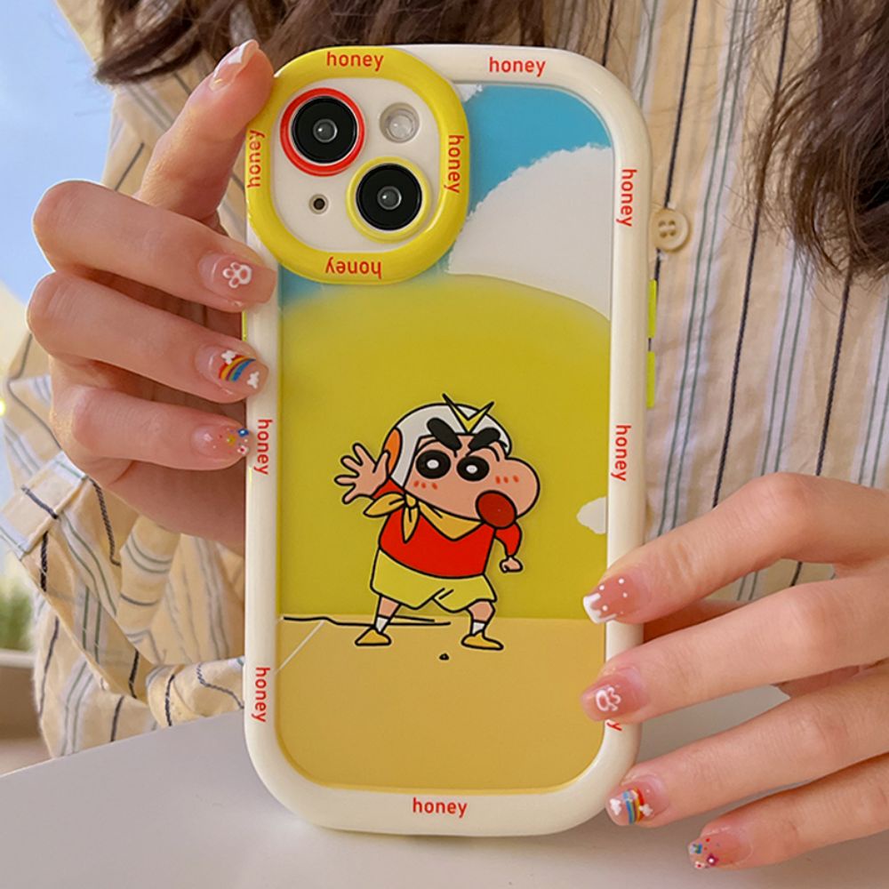 Ốp Điện Thoại TPU Mềm Chống Sốc In Hình Hoạt Hình Dễ Thương Cho IPhone 11 14 13 12 Pro Max