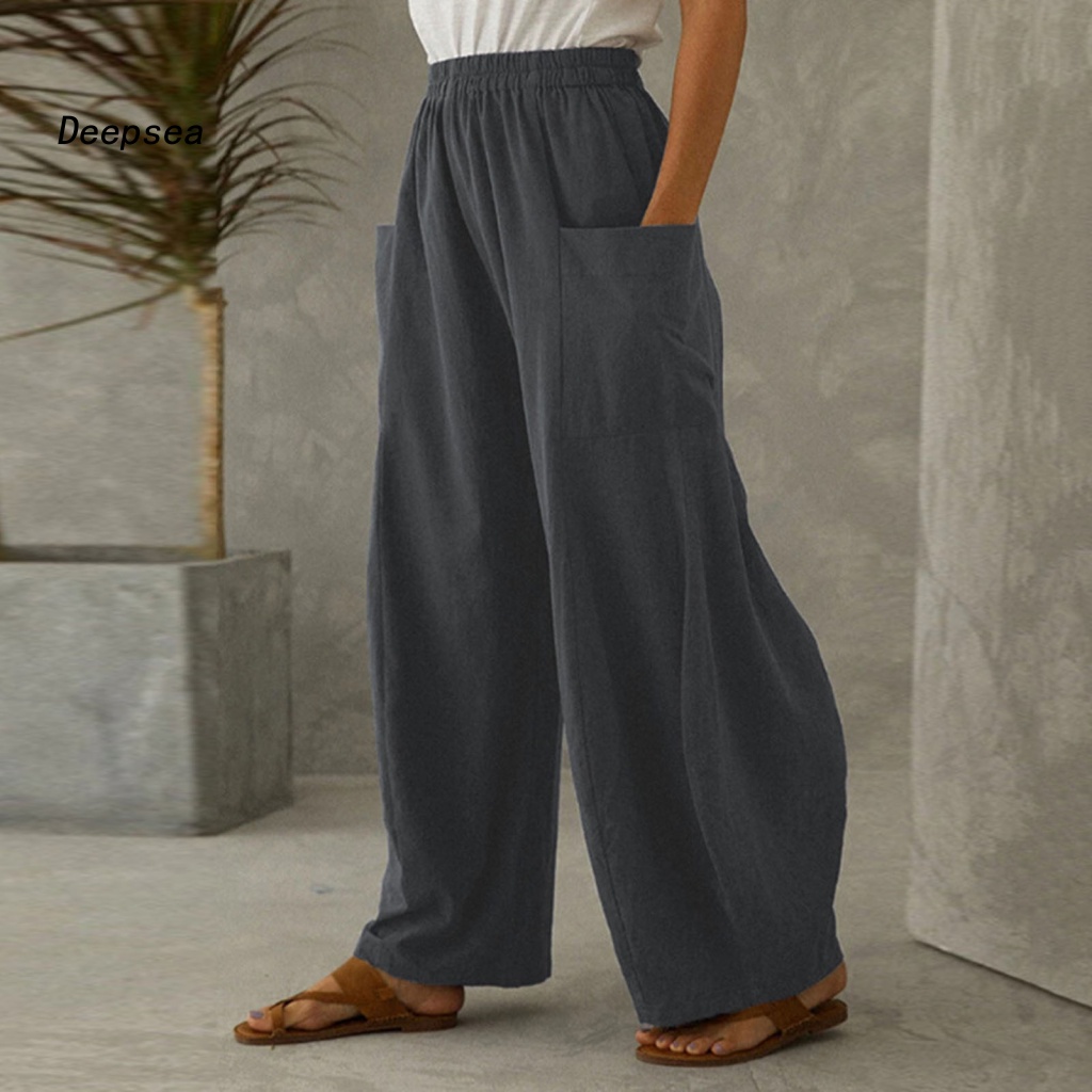 Quần Lưng Cao Thời Trang Cá Tính Trẻ Trung