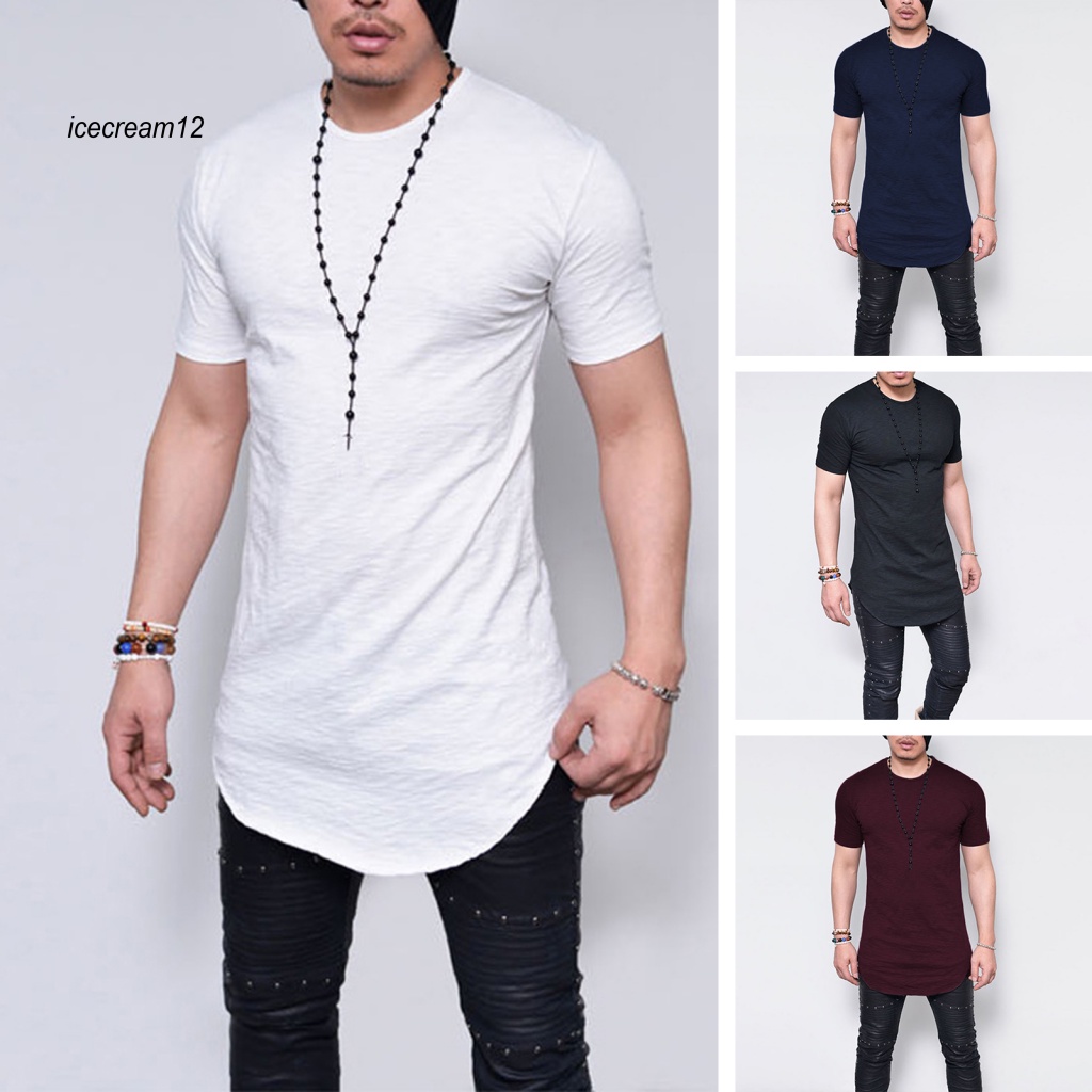 Ic_đầu Nam Mùa Hè Cổ Tròn