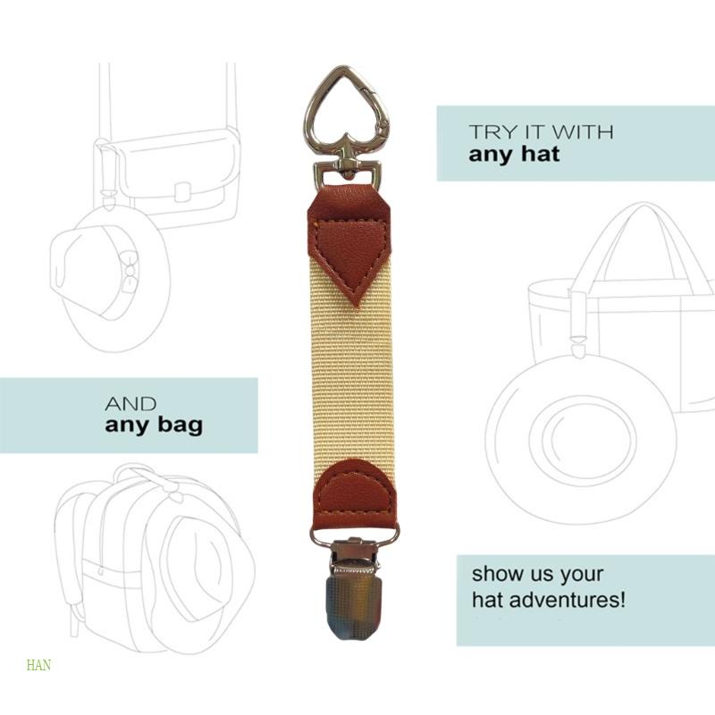 Giá Đỡ Kẹp Mũ Lưỡi Trai Du Lịch Tiện Lợi