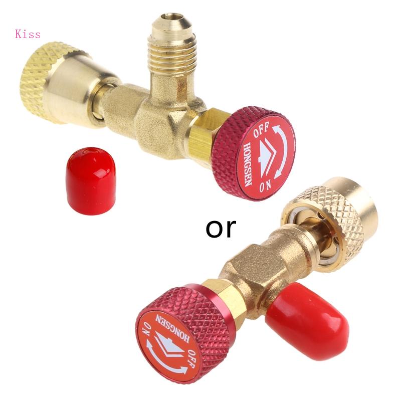 Nụ Hôn 1PC R410 90° Đầu Nối Ống Làm Lạnh Chuyên Dụng Chất Lượng Cao