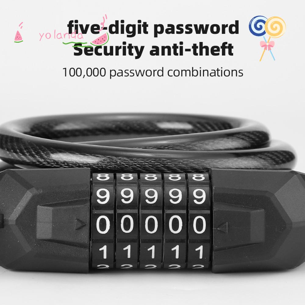 Ổ Khóa Xe Đạp Chịu Tải Nặng Kèm Giá Đỡ Tiện Dụng Chất Lượng Cao