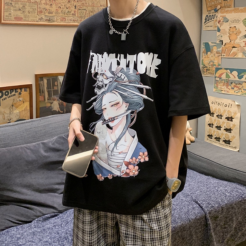 Áo thun nam ngắn tay oversize thiết kế đẹp trai áo phông mùa hè áo cỡ lớn