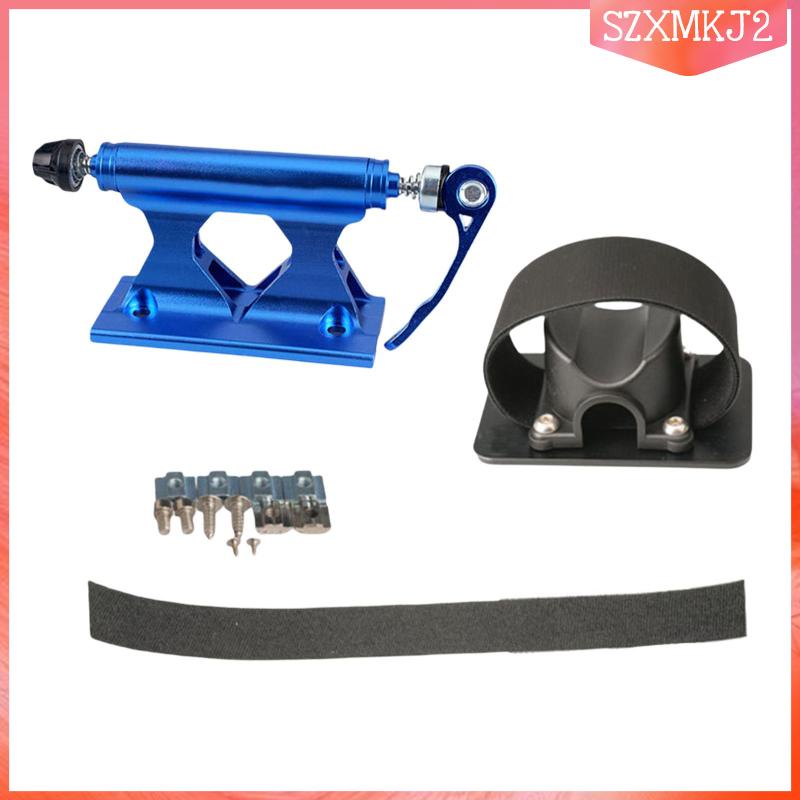 [szxmkj2] Khung Gắn Phuộc Xe Đạp / Xe Tải Bằng Hợp Kim Nhôm Màu Đen