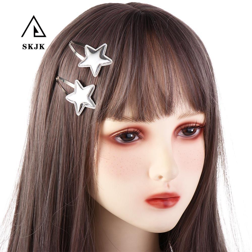Kẹp Tóc Hình Ngôi Sao Nhỏ Dễ Thương Cho Bé Gái|Kẹp Tóc Hình Ngôi Sao Năm Cánh Thời Trang Cho Nữ