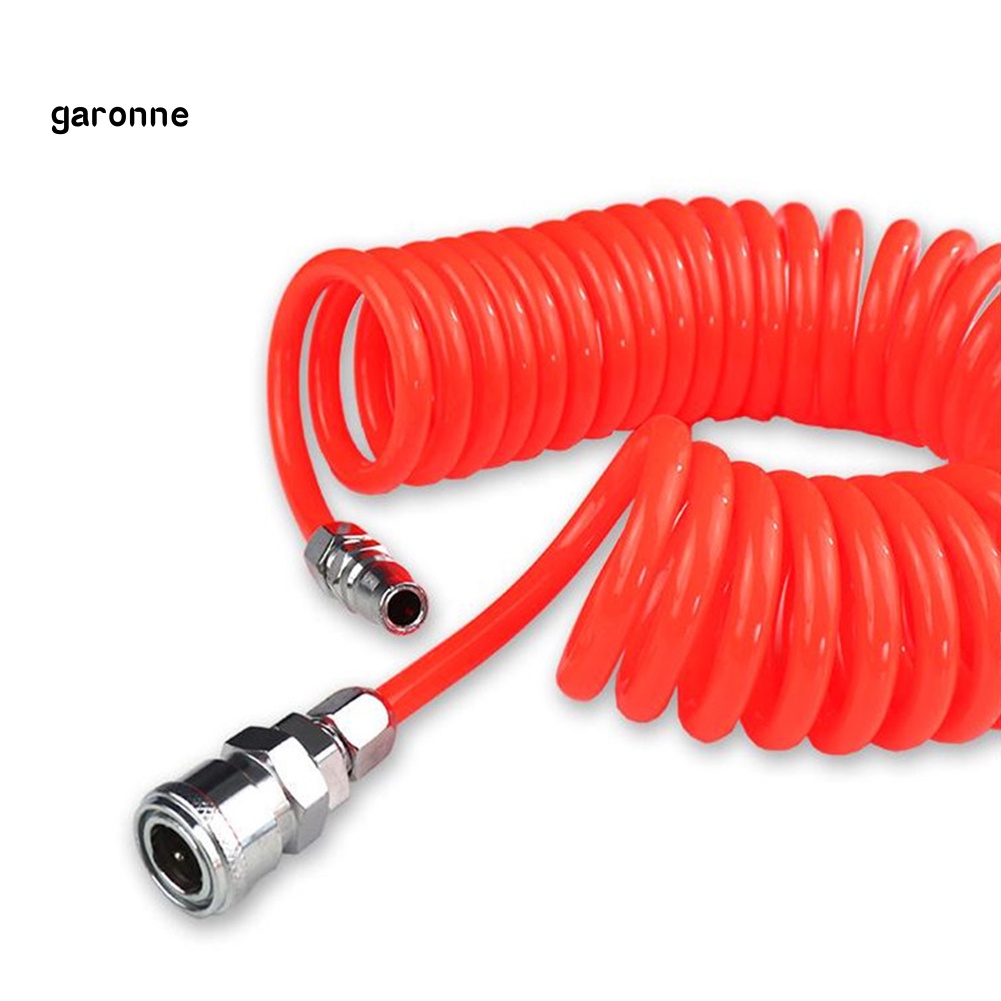 Ống Lò Xo Nén Khí Ga 12M Kèm Đầu Nối Nhanh Tiện Dụng