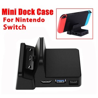 Mini Diy Replacement Dock Case For Nintend Switch Docking Station Portable Replacement Modified Material [Q/10]