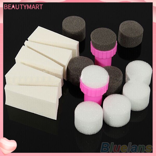 1 Bộ Mút Xốp Trang Trí Móng Tay Nghệ Thuật