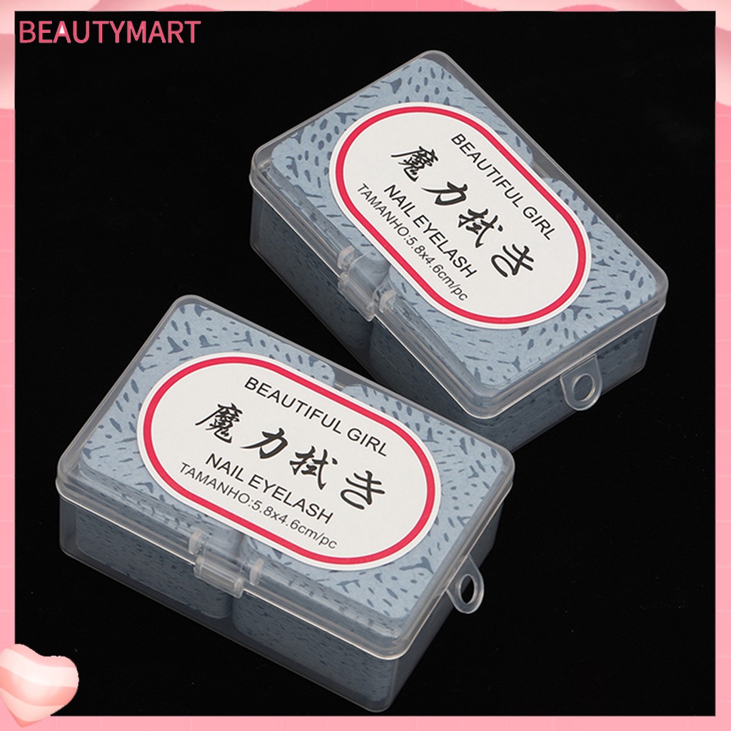 Hộp 180 Miếng Đệm Tẩy Sơn Móng Tay Bằng Vải Không Dệt Tinh Tế