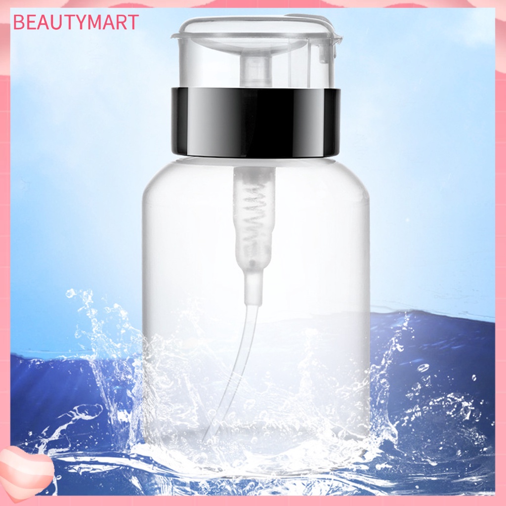 Lọ Rỗng Đựng Dung Dịch Tẩy Sơn Móng Tay 150 / 180 / 250ml Tiết Kiệm Không Gian Có Khóa