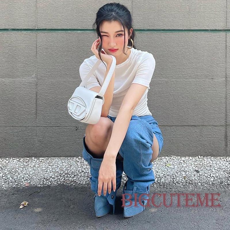 Áo Thun Ngắn Tay Cổ Tròn Xếp Ly Màu Sắc Đơn Giản Thời Trang Mùa Hè Cho Nữ