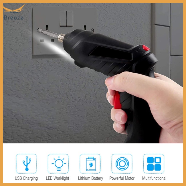 Tua Vít Điện Cầm Tay Không Dây 48 Trong 1 Có Thể Sạc Lại Tiện Dụng