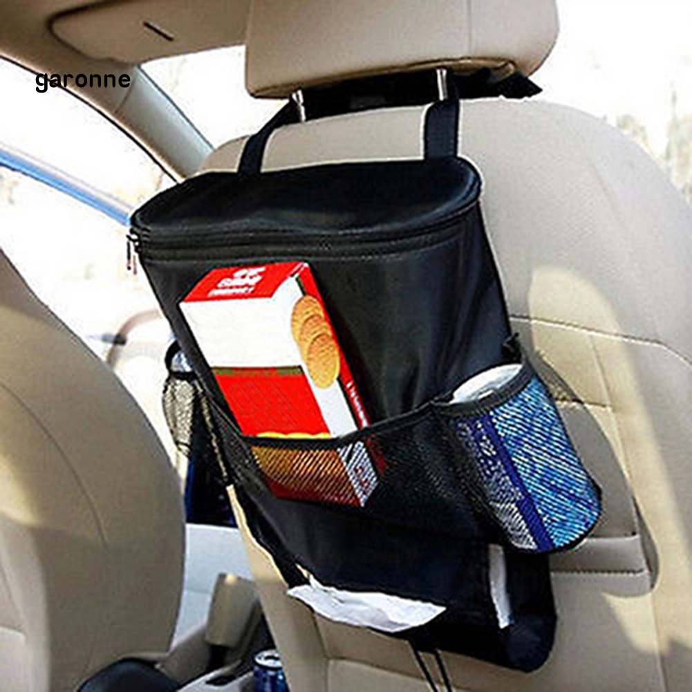 Túi Đựng Đồ Nhiều Ngăn Gắn Sau Ghế Xe Hơi Gọn Gàng Giá Đỡ
