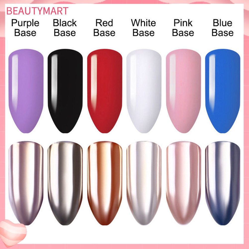 Hộp Bột Tráng Gương 0.5g Dùng Để Trang Trí Móng Nghệ Thuật