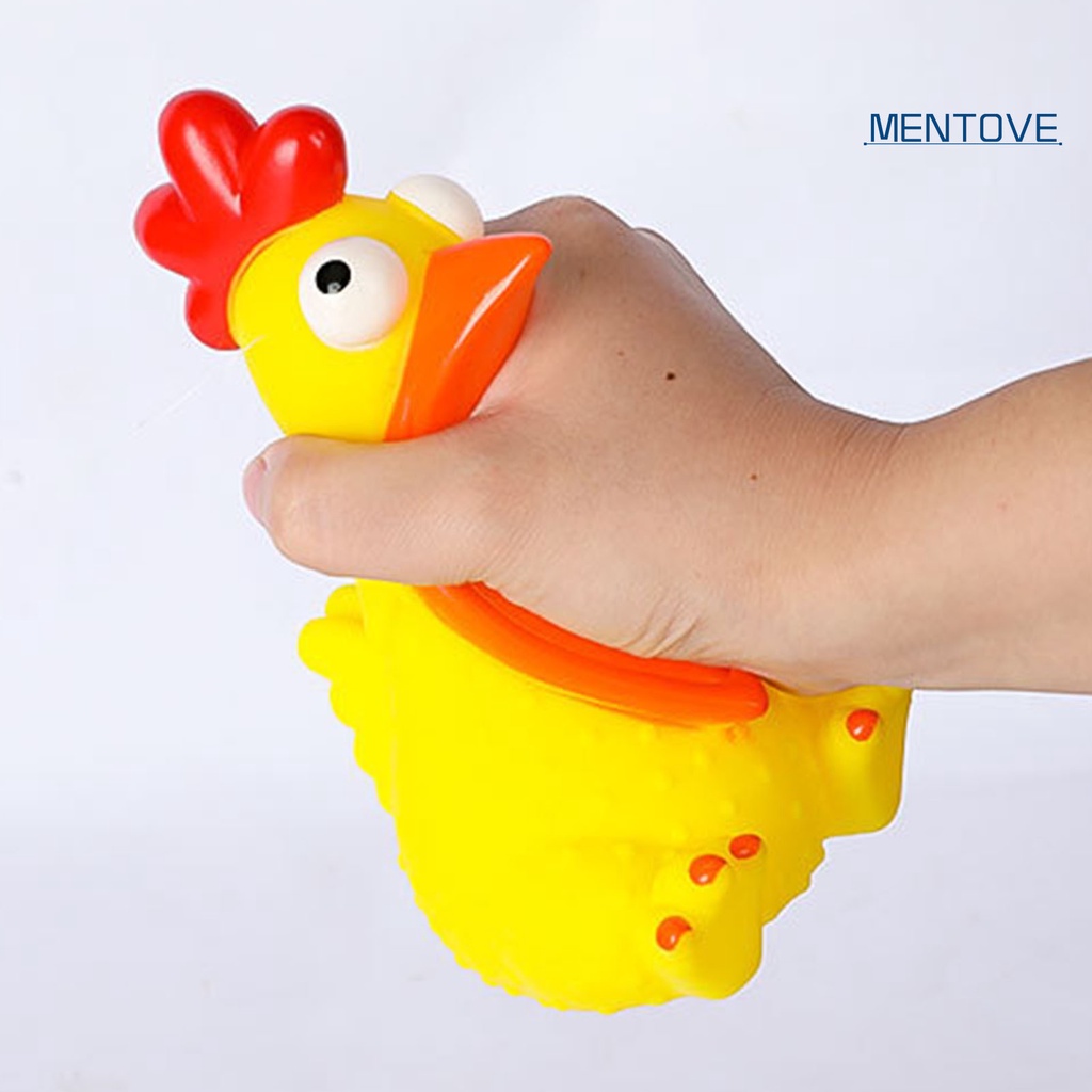 Đồ Chơi Bóp Hình Con Gà Bằng Nhựa Giúp Giải Tỏa Căng Thẳng