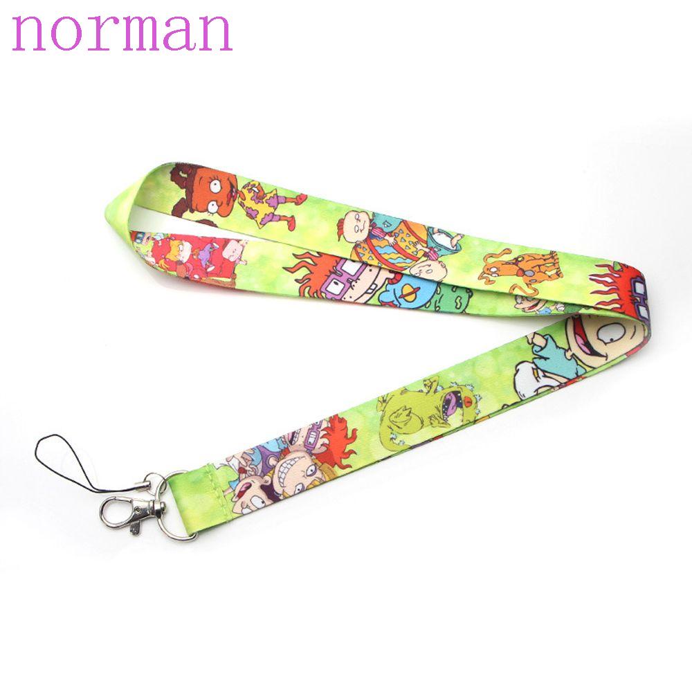 Norman Dây Đeo Thẻ ID / Điện Thoại Họa Tiết Nhân Vật Hoạt Hình Anime Rugrats Dễ Thương