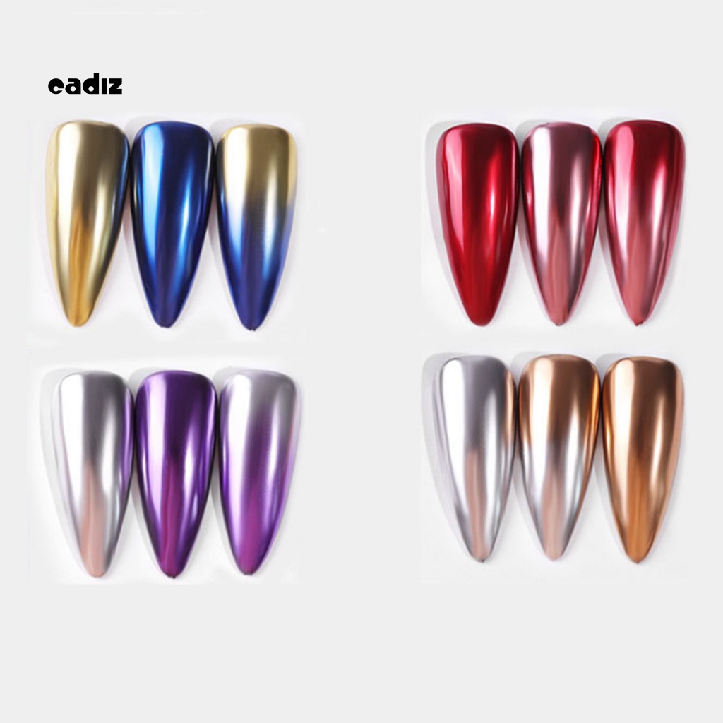 Bột Tráng Gương Hai Tông Màu Bằng Titan Dùng Trang Trí Móng Nghệ Thuật DIY