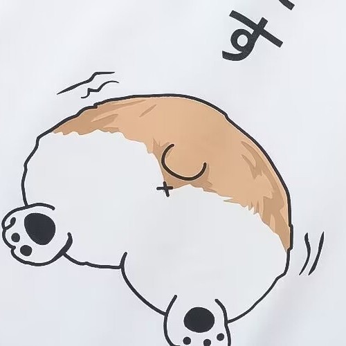 Áo Thun Tay Ngắn Dáng Rộng In Họa Tiết Hoạt Hình Phong Cách Hàn Quốc Thời Trang Mùa Hè Cho Nữ