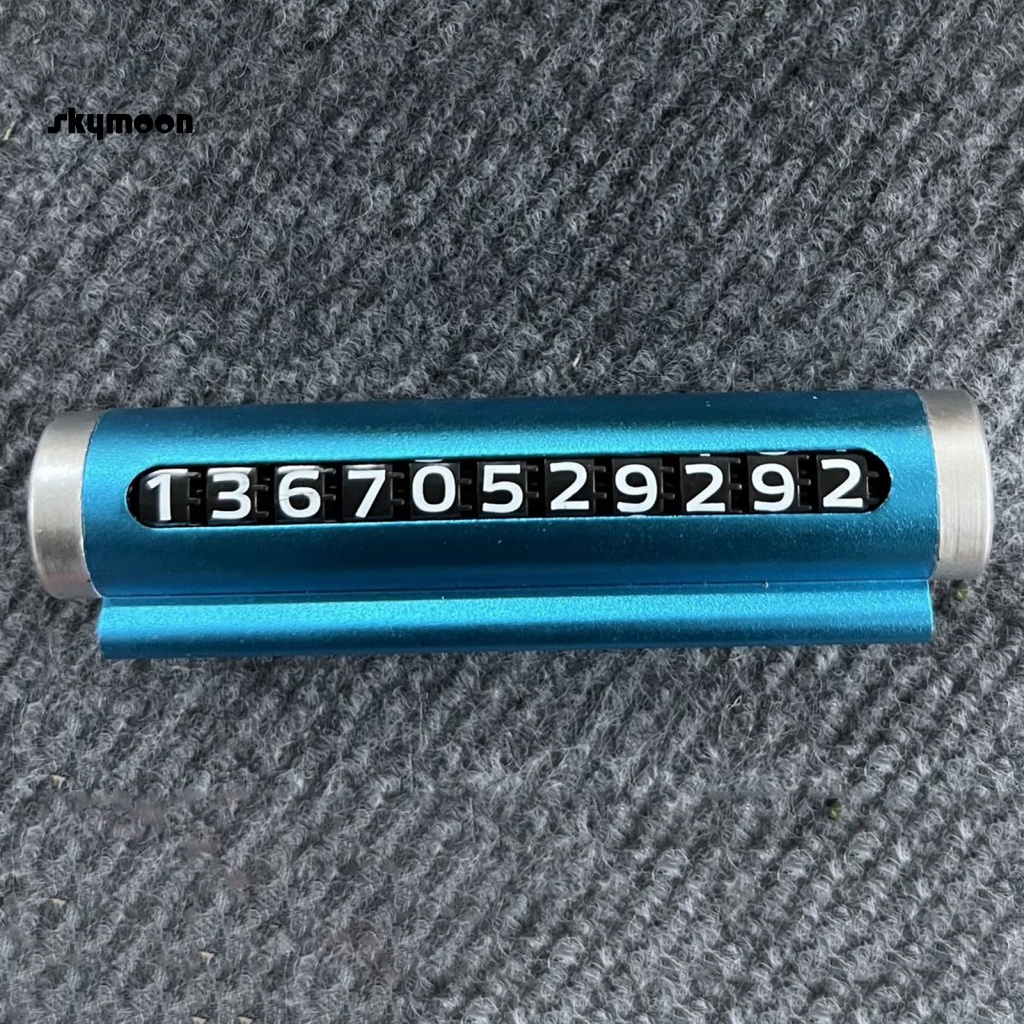 Thẻ Đỗ Xe Tạm Thời Dạng Con Lăn Bằng Kim Loại Thông Dụng Tháo Gỡ Được Cho Xe Hơi