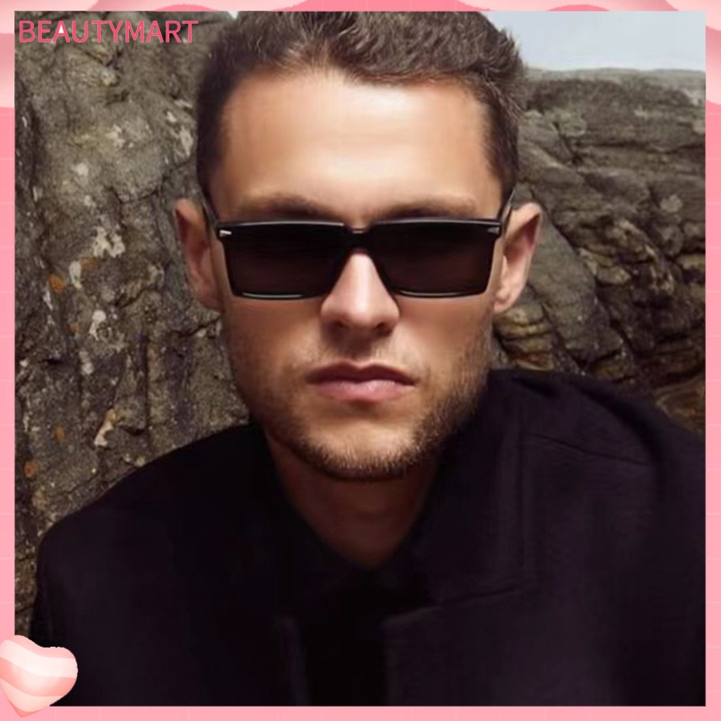 Kính Mát Hình Chữ Nhật Nhỏ Chống Tia UV400 Màu Sắc Thời Trang Unisex