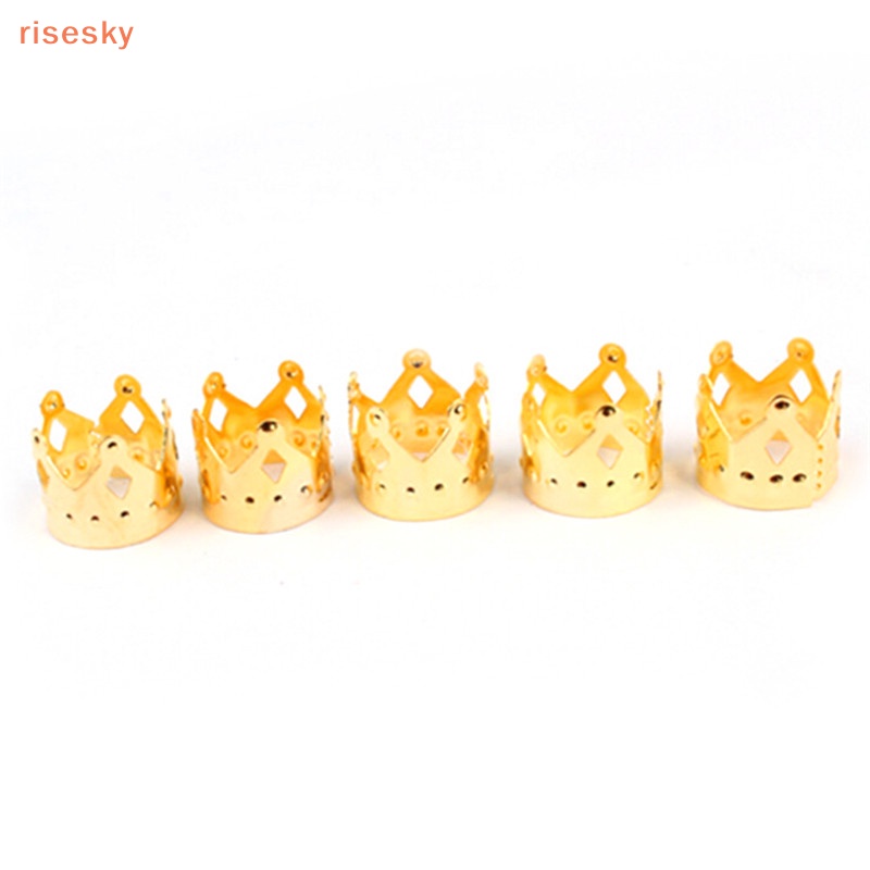 Bộ 20 Kẹp Tóc Dreadlock Màu Vàng / Bạc Tùy Chỉnh Tiện Dụng