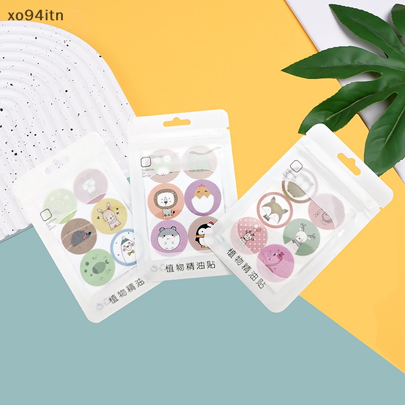 Set 36 Miếng Dán Chống Muỗi Tự Nhiên Không Độc Hại Họa Tiết Hoạt Hình