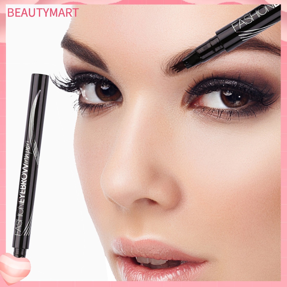 Bút Kẻ Lông Mày Dạng Lỏng LULAA Chống Thấm Nước Và Mồ Hôi Thiết Kế Hai Đầu