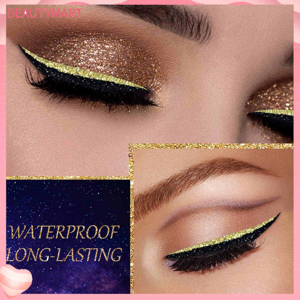 1 Hộp Miếng Dán Lông Mi Giả Bằng Nhựa Trọng Lượng Nhẹ Tự Dính