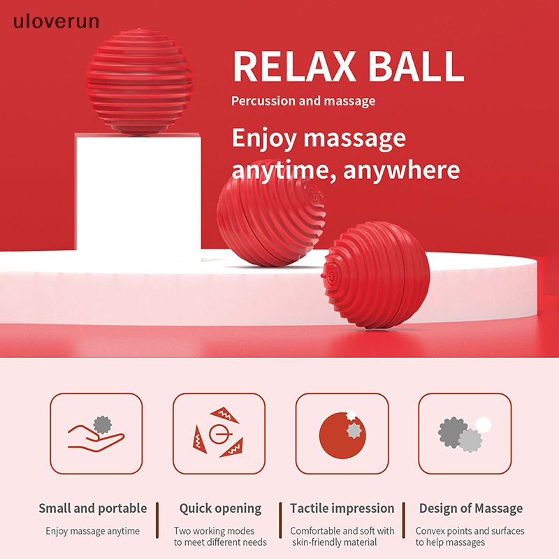 Uloverun Bóng Điện Tử Mát Xa Chuyên Dụng Hỗ Trợ Luyện Tập yoga / Thể Hình