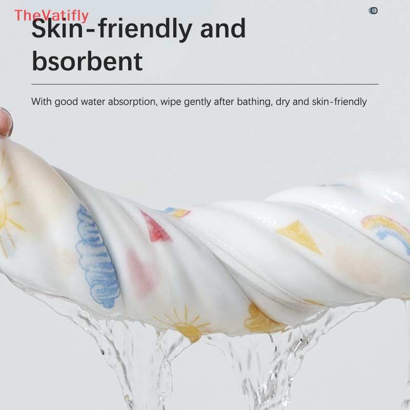 Chăn Quấn Em Bé Bằng Cotton Nguyên Chất 83x83cm In Họa Tiết Dễ Thương Tiện Dụng