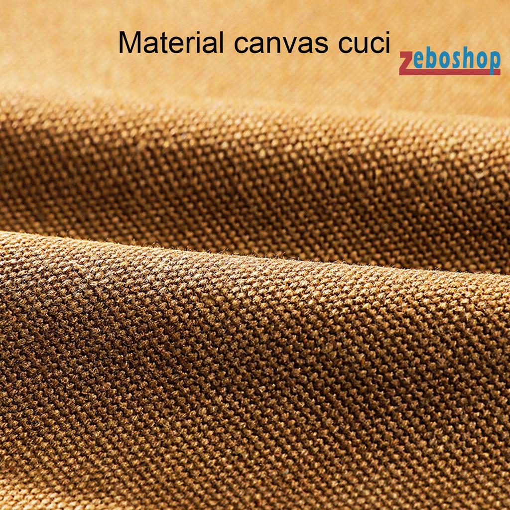 Túi Đựng Dụng Cụ Cắm Trại Bằng Vải Bạt Sức Chứa Lớn Có Thể Giặt Rửa