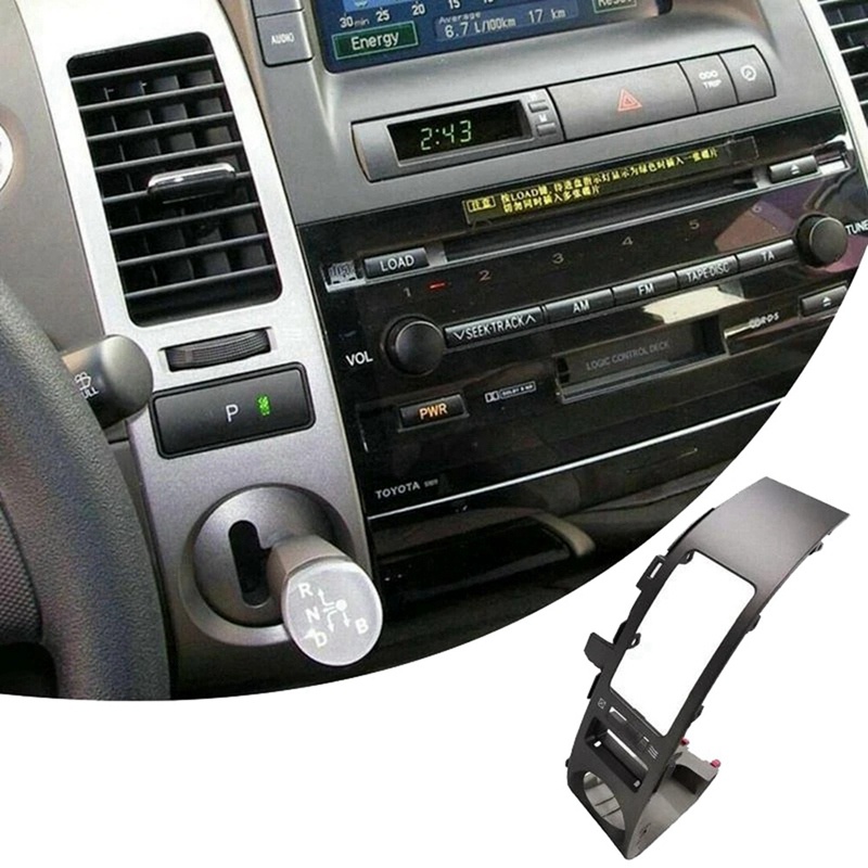 Khung Trang Trí Bảng Điều Khiển Máy Điều Hòa Cho toyota prius 2004-2009 Ốp