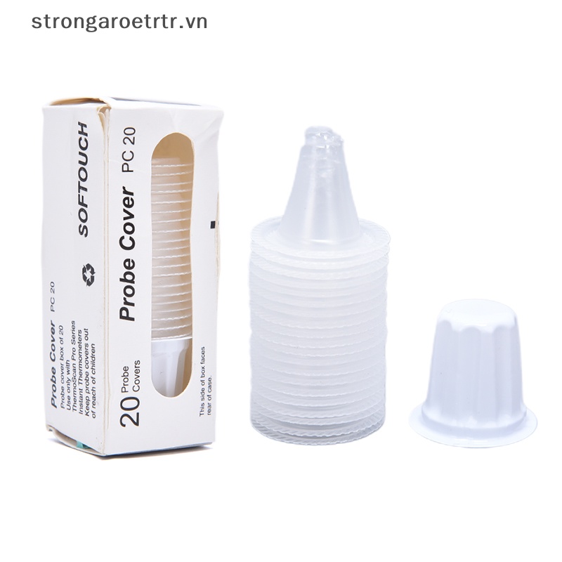 Set 20 Nắp Đậy Đầu Dò Ống Kính Máy Đo Nhiệt Độ Tai Braun Thermoscan