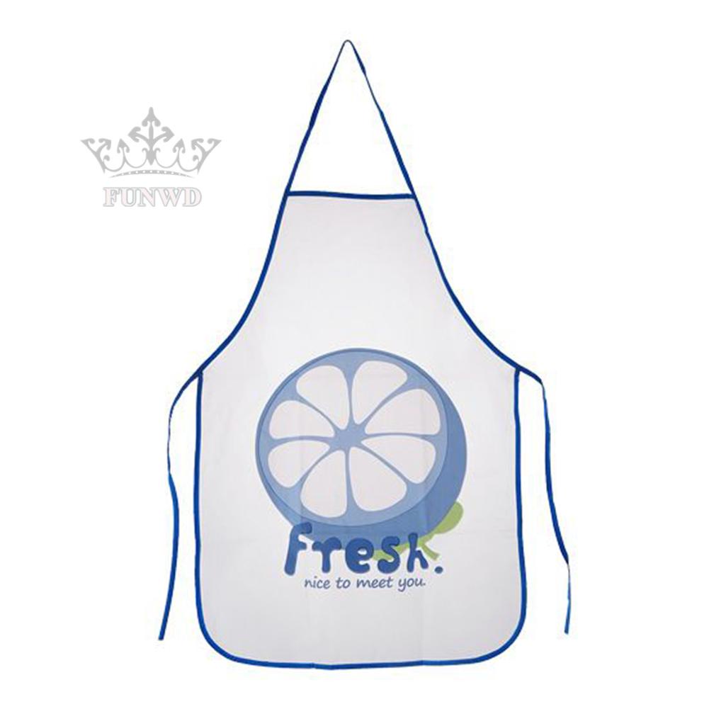 Tạp Dề PVC Chống Thấm Nước Thấm Dầu In Họa Tiết Xinh Xắn Dành Cho Người Lớn