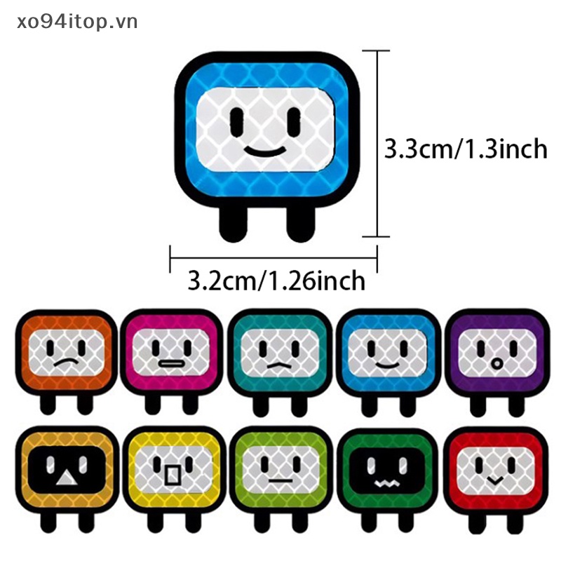 Set 10 Đề Can Phản Quang Cảnh Báo Cao Cấp Cho Xe Mô Tô YAMAHA TDM 900 A XT 600e 3tb XS400MT01