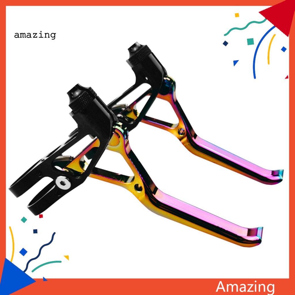 1 Cặp Tay Thắng Hợp Kim Nhôm CNC Siêu Nhẹ Cho Xe Đạp MTB BMX