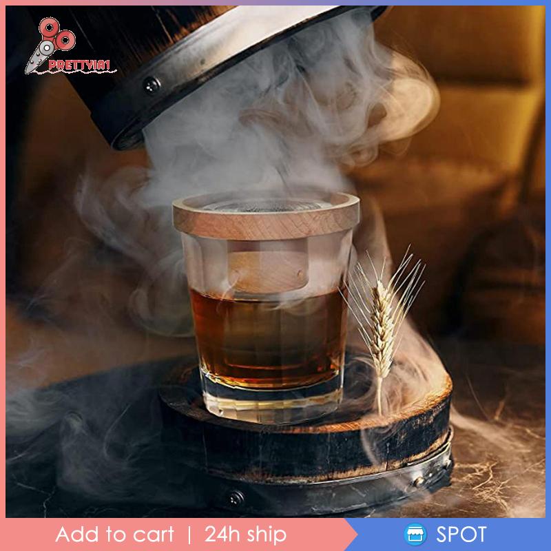 [Prettyia1] Bộ Dụng Cụ Lọc Khói Uống Cocktail / Cocktail / Thịt / Phô Mai