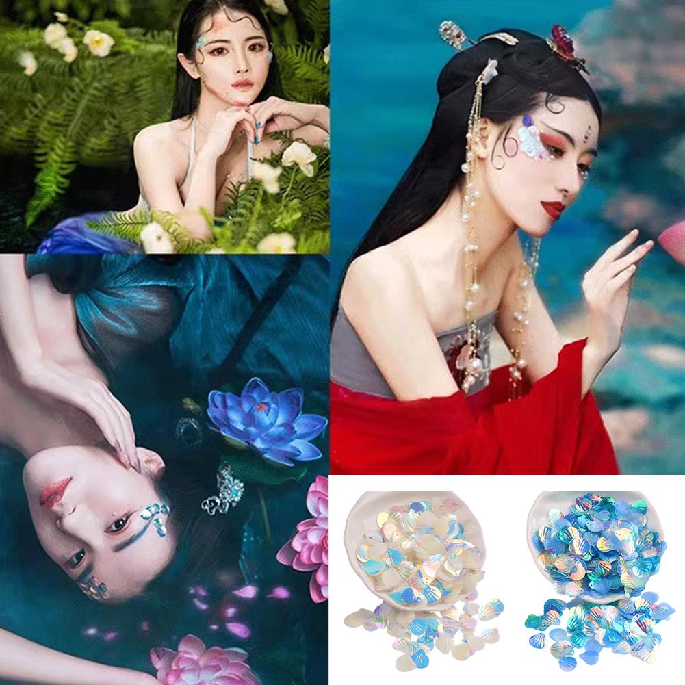 Lọ Kim Tuyến Dạng Gel Lấp Lánh Trang Điểm Mắt Hình Vỏ Sò