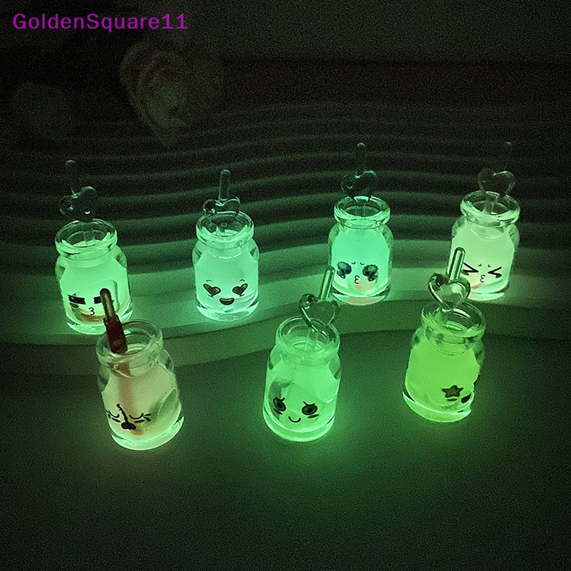 Bộ 5 Ly Nước Ép Trái Cây Mini Phát Sáng Trong Bóng Tối Trang Trí Nội Thất