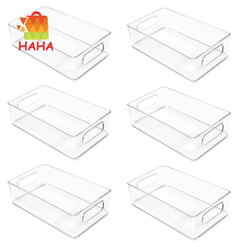 Set 6 Hộp Đựng Thực Phẩm Để Tủ Lạnh Có Thể Xếp Chồng Lên Nhau