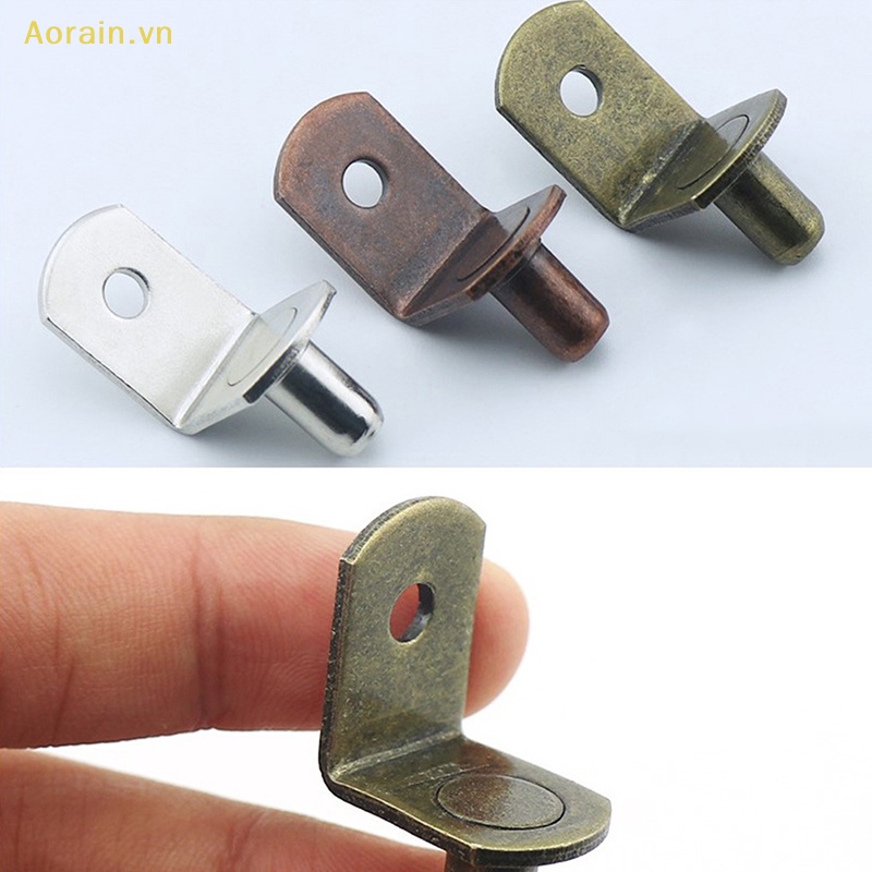 Bộ 10 Chốt Cố Định Kệ Bằng Kim Loại Chất Lượng Cao