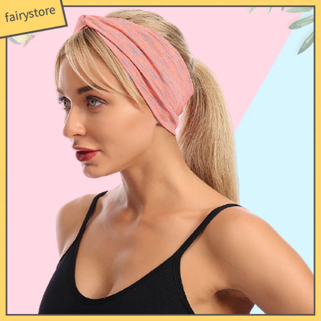 Băng Đô Lụa Sữa Chống Mồ Hôi Cho Nữ Tập Yoga