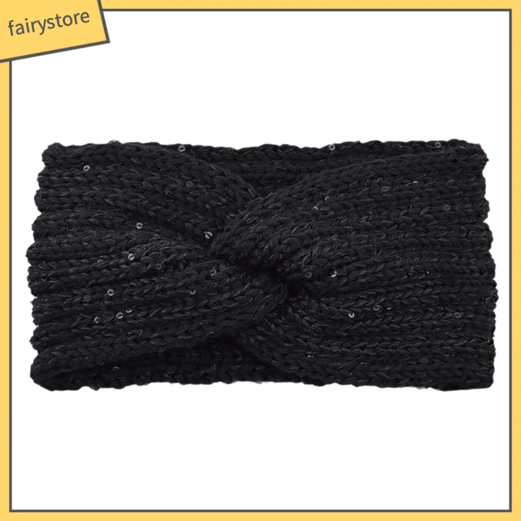 Băng Đô Dệt Kim Co Giãn Màu Trơn Thấm Hút Mồ Hôi Trọng Lượng Nhẹ Dành Cho Nữ