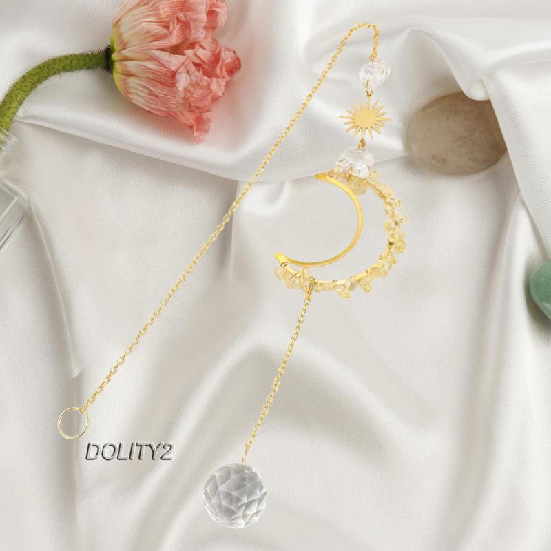 [Dolity2] Mặt Dây Chuyền Hiệu Ứng Cầu Vồng Trang Trí Phòng Khách Ban Công