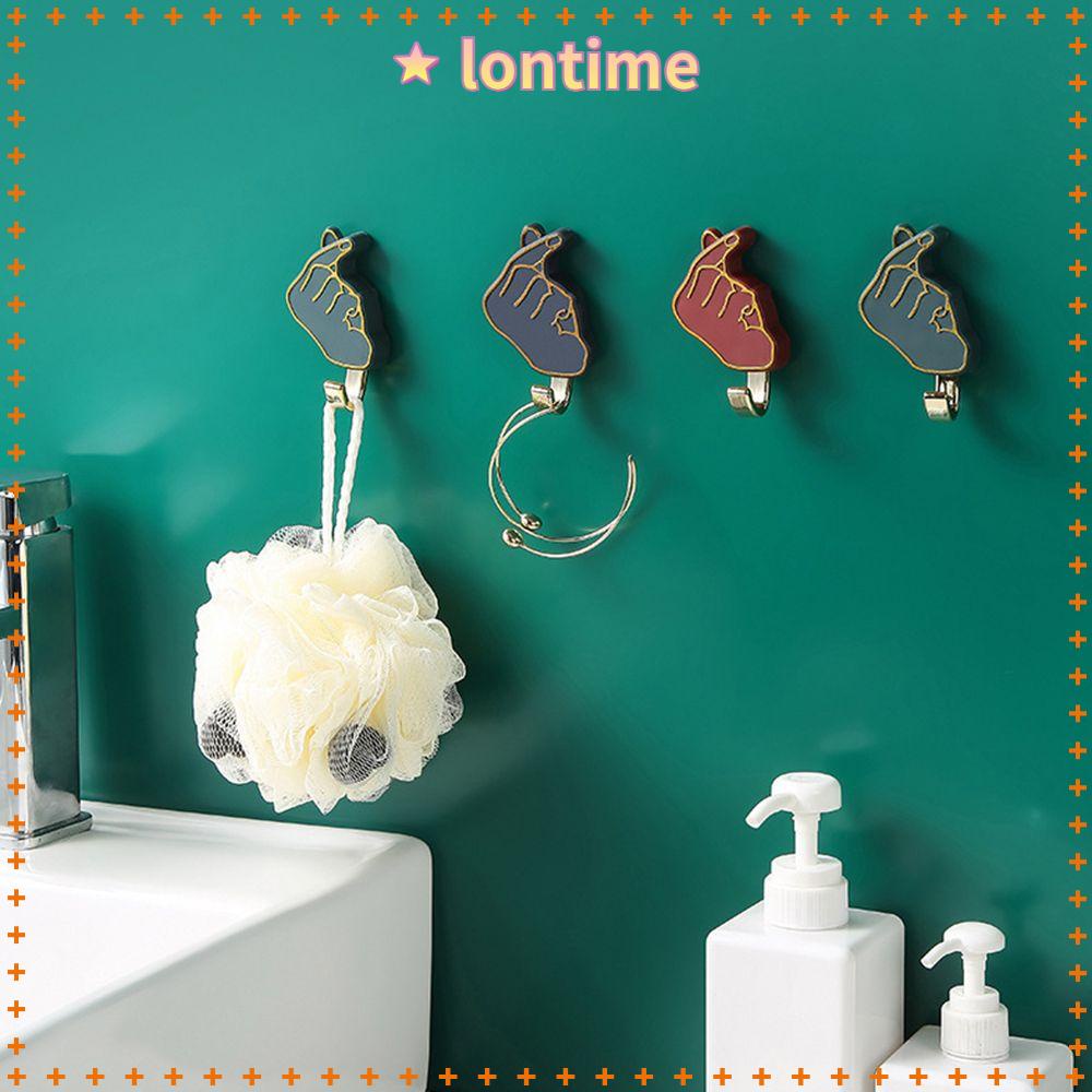 Bộ 4 Móc Treo Khăn Tắm Gắn Tường Không Để Lại Dấu Vết